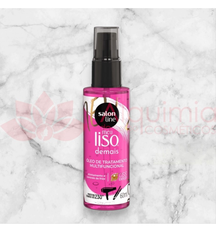 Óleo Multifuncional Meu Liso deMais 60ml – Salon Line