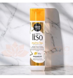 Shampoo Meu Liso Muito+Liso 300ml – Salon Line