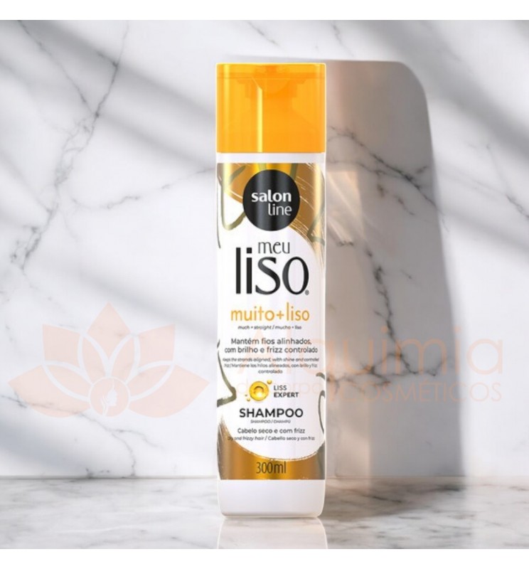 Shampoo Meu Liso Muito+Liso 300ml – Salon Line