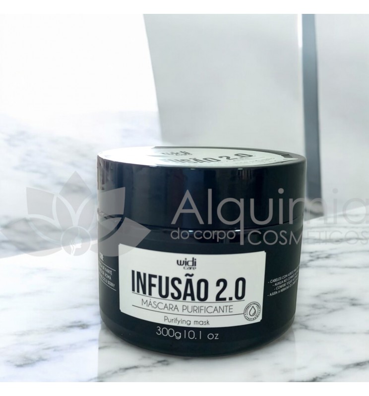 Máscara Purificante Infusão 2.0 300g – Widi Care