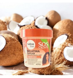 SOS Gelatina Óleo de Coco 400g – Salon Line