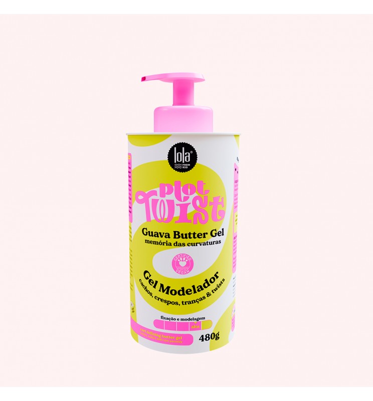Gel Modelador Plot Twist Guave Butter Crem 480G - Lola Cosmetics