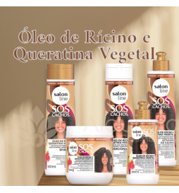Kit Óleo de Rícino e Queratina Vegetal – Salon Line