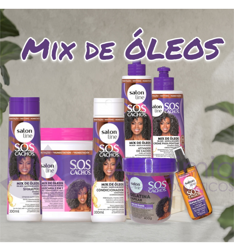 Kit Completo Mix de Óleos – Salon Line