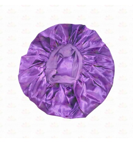 Touca de Cetim Dupla Roxo