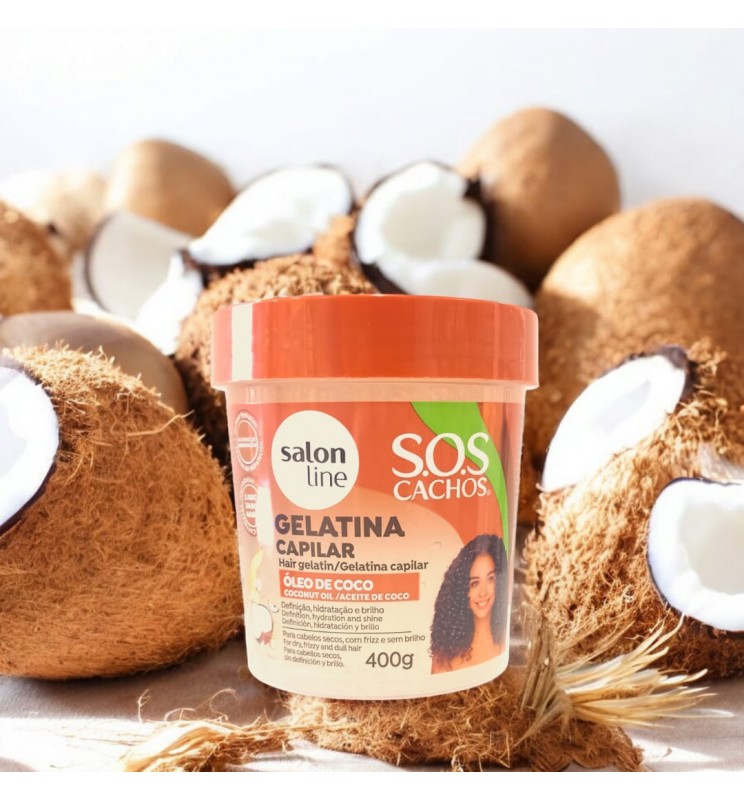 Gelatina Óleo Coco 400g